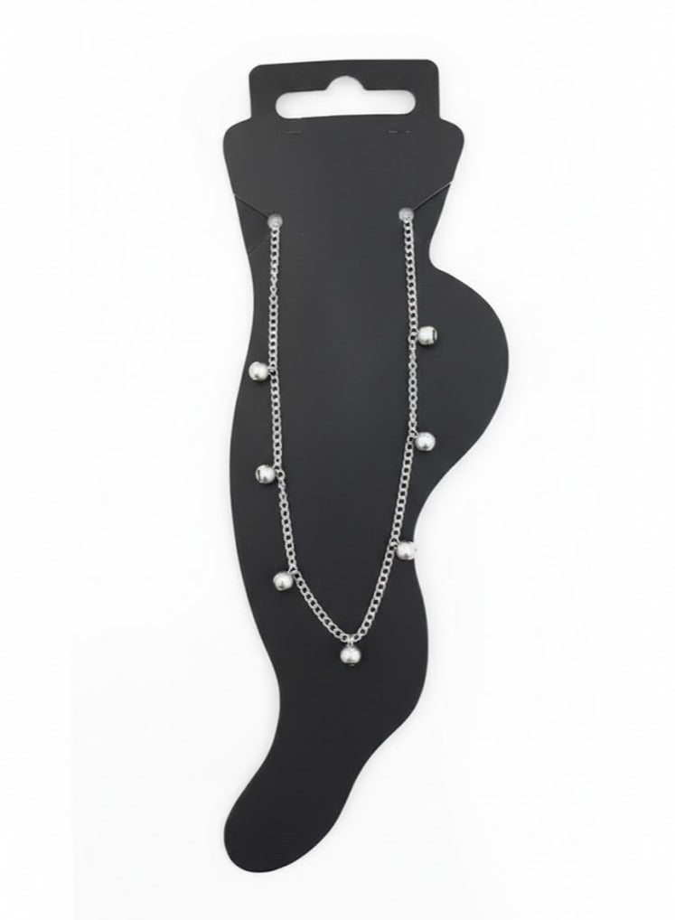 1 piece Charm of Softness  anklet  decorated with metal balls. - Image 3